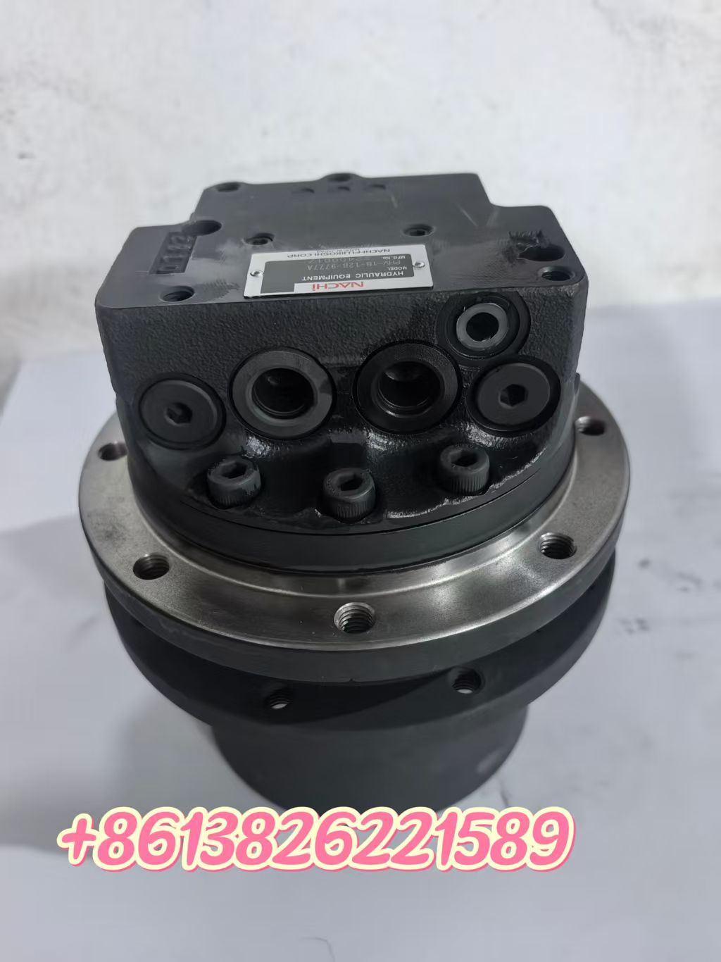 Genuine Nachi PHV-1B-12B Final Drive Assembly, OEM Part No.RC101-61600 for Kubota U15 Mini Excavator
