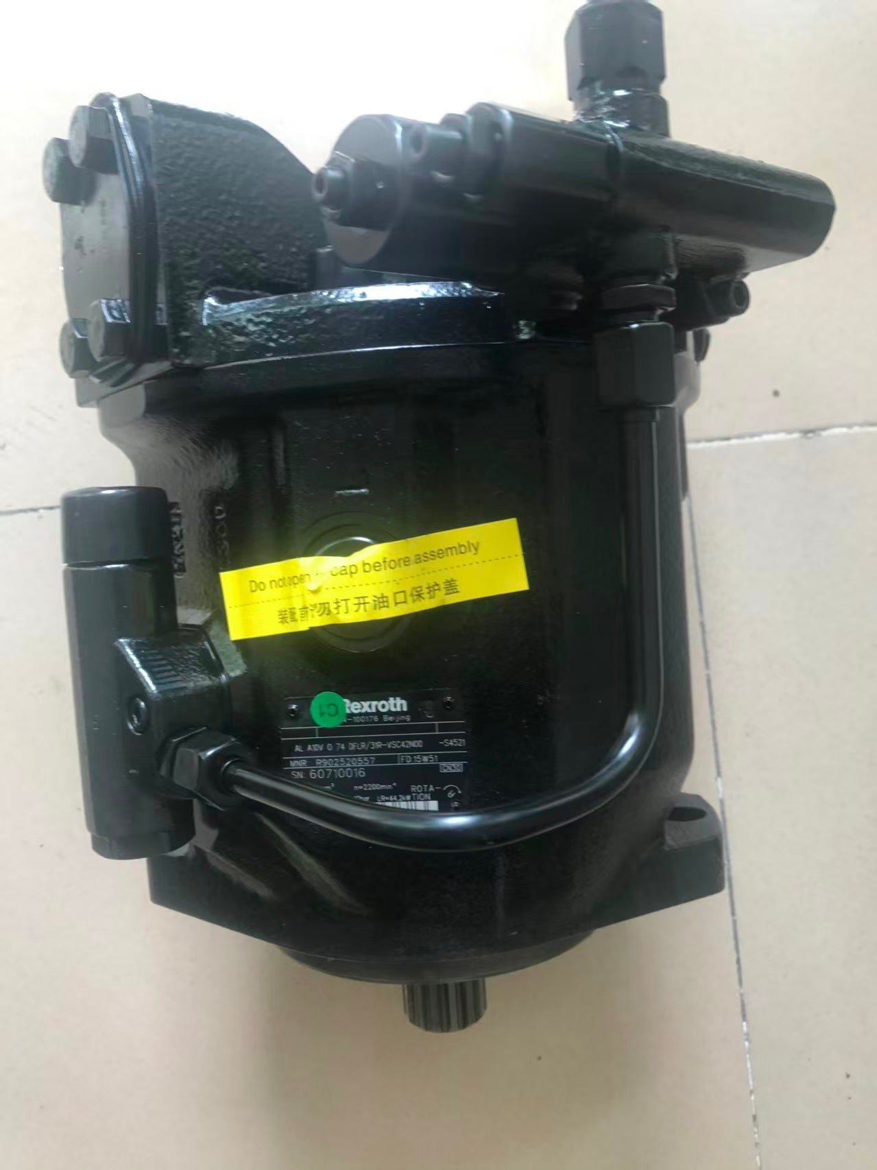 Genuine Rexroth A10VO74 Hydraulic Main Pump OEM Part No.332/G6685 for JCB 8056 Mini Excavator