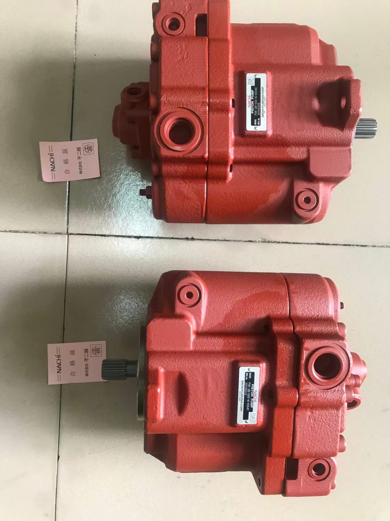 Genuine Nachi PVK-2B-505 Hydraulic Main Pump OEM Part No.4466325 for Hitachi ZX55UR Mini Excavator