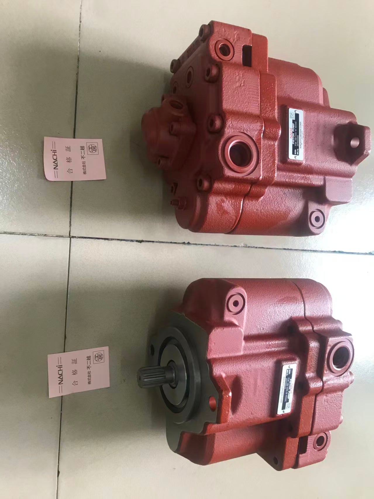 Genuine Nachi PVK-2B-505 Hydraulic Main Pump OEM Part No.4466325 for Hitachi ZX55UR Mini Excavator