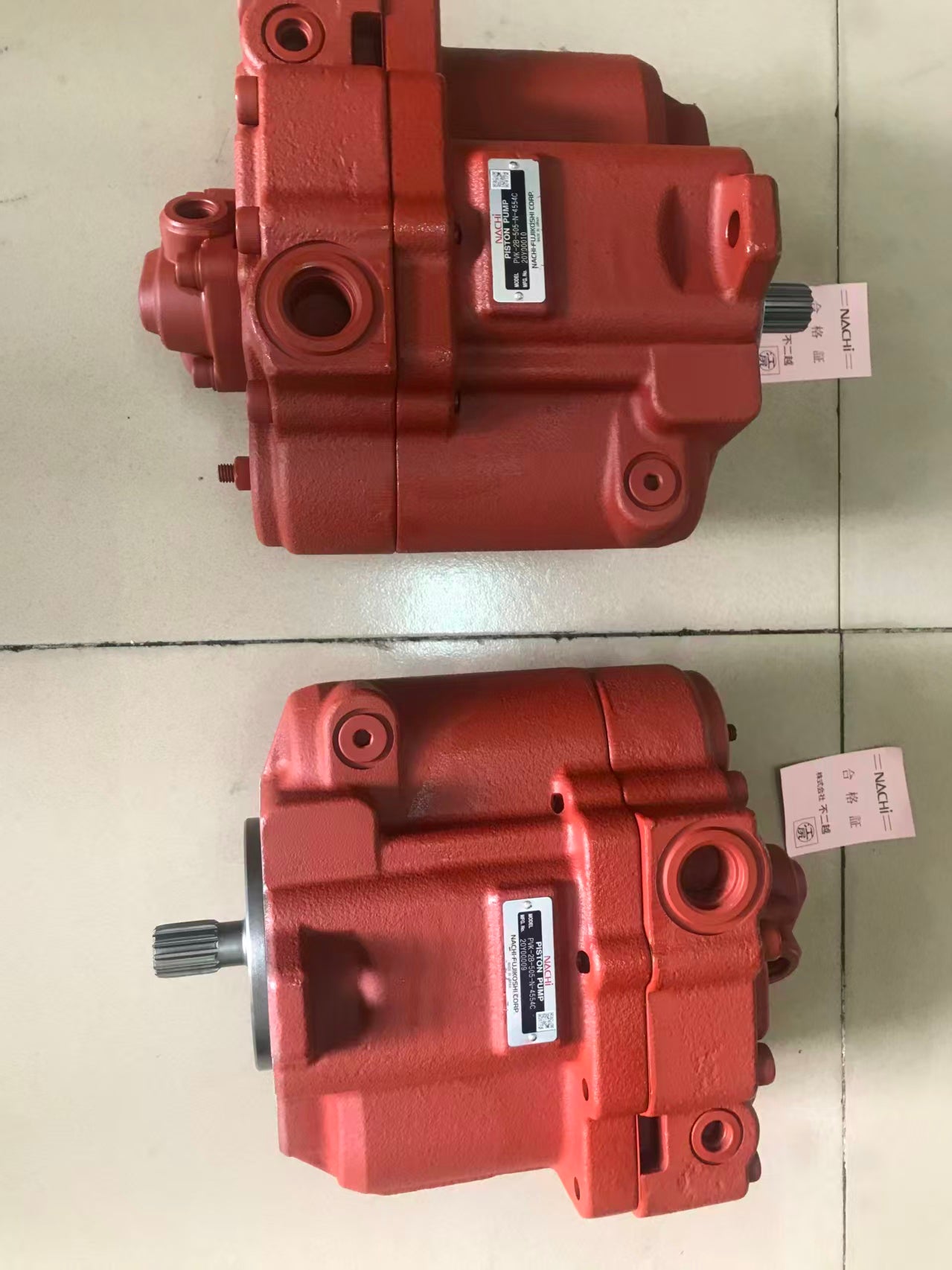 Genuine Nachi PVK-2B-505 Hydraulic Main Pump OEM Part No.4466325 for Hitachi ZX55UR Mini Excavator