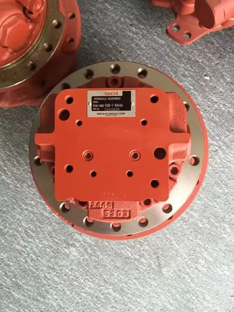 Nachi Original Travel Motor Assembly PHV-390-53B, Fit For Komatsu PC40 Excavator, Komatsu OEM Part No.: 201-60-61100