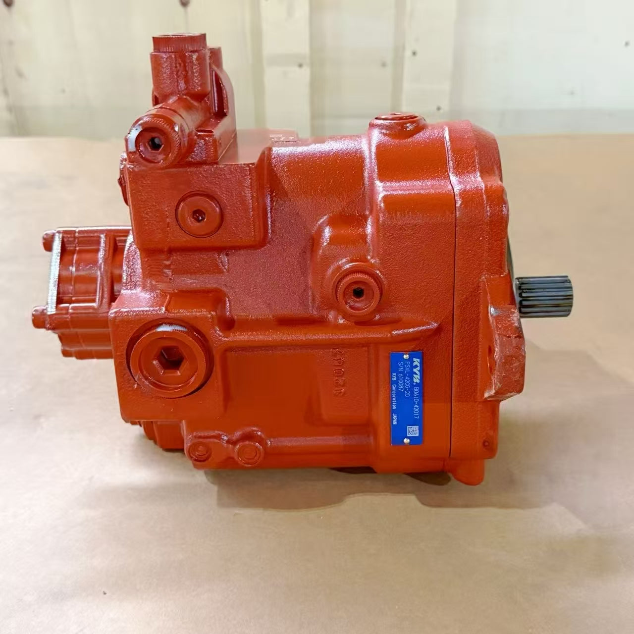 PSVL-42CG Genuine KYB Hydraulic Pump Made in Japan for Caterpillar 303 Mini Excavator, CAT OEM Part No.: 271-6375