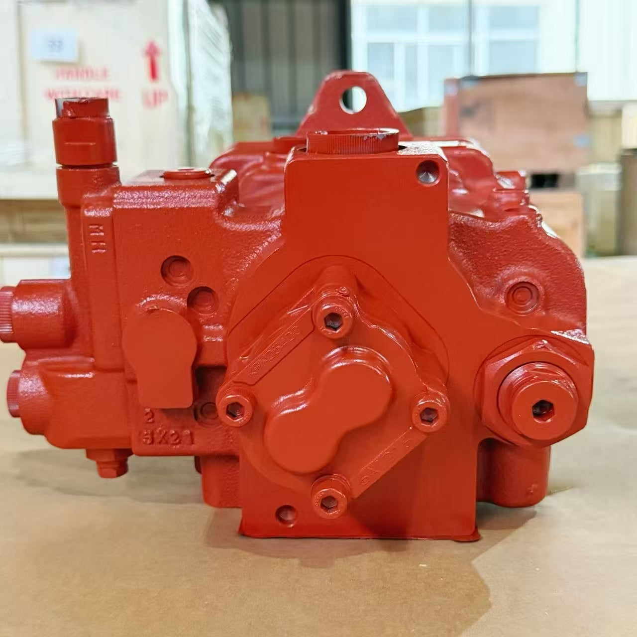 PSVL-42CG Genuine KYB Hydraulic Pump Made in Japan for Kubota KX121 Mini Excavator, Kubota OEM Part No.: RG138-61100