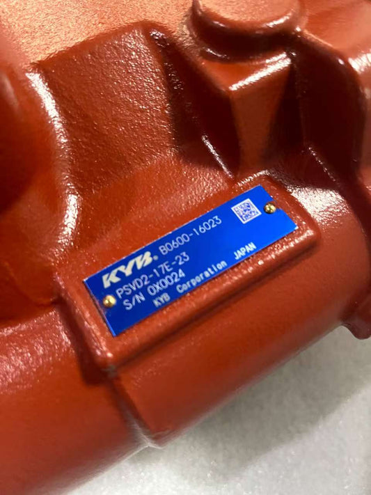 Genuine KYB PSVD2-17E Hydraulic Pump for Yanmar 35 Excavator, OEM Part No. 172458-73400