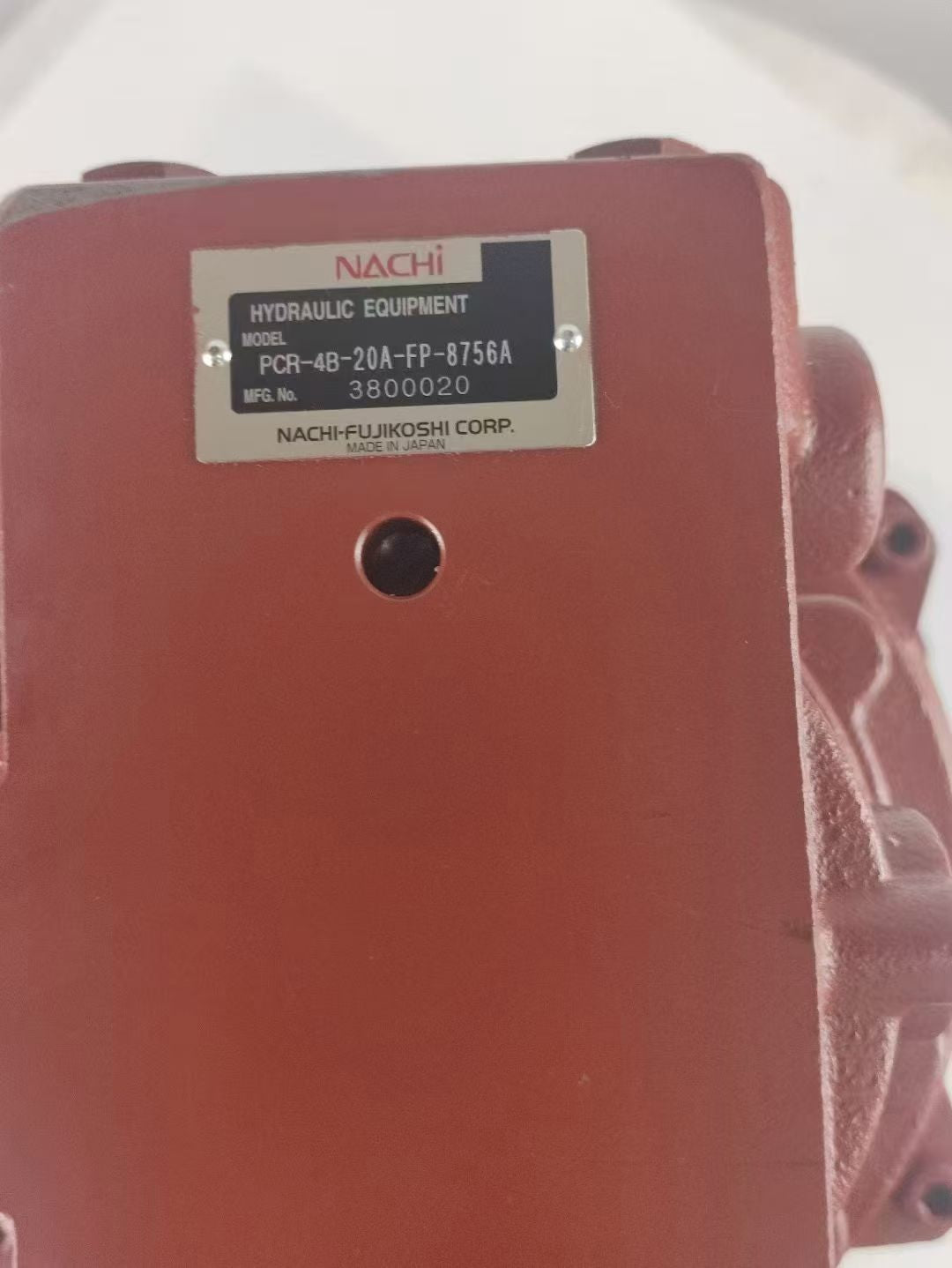 Genuine Nachi PCR-4B-20A Swing Motor Assembly for Caterpillar 305.5 Excavator, OEM Part No. 305-5520